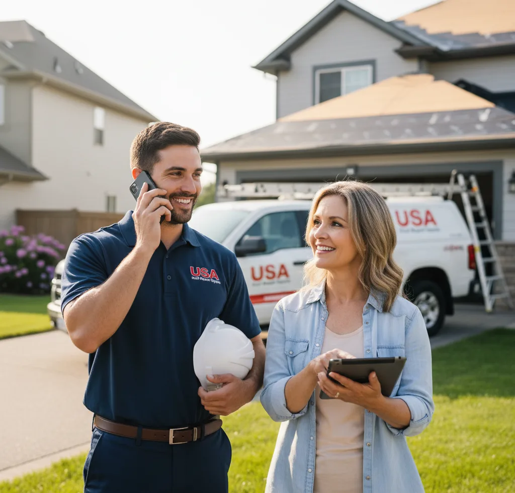 USA Roof Repair Experts customer support in Cave City